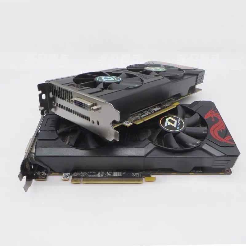 迪兰恒进RX470D RX470 474 吃鸡 酷能4G电脑游戏显卡风扇 GA92B2U