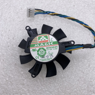 索泰9500GT显卡风扇 孔距3.9CM MGT5012XB W10 MGT5012XR