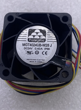 MGT4024UB-W28 J IP68防水 24V 0.40A 大风量风扇MGT9212ZB-W25 K