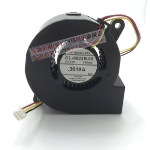 6023R 东芝投影机风扇6cm 210MA 12V 涡轮风扇 6023
