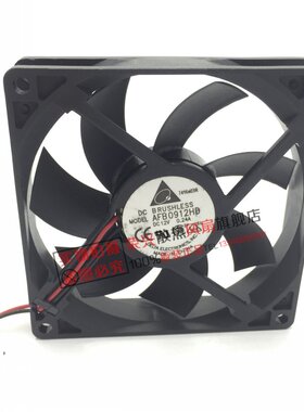 9020 9CM AFB0912HD 12V 0.24A 双滚珠 机箱 服务器 2线风扇