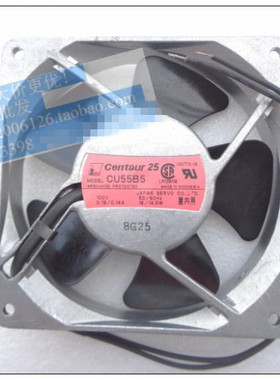 全新 日本伺服SERVO CU55B5 100V 风扇 16/14.5w 12CM 交流风扇