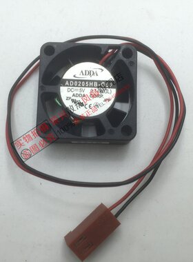 全新原装ADDA AD0205HB-G50  DC5V 0.14A 2510 2.5CM 2线风扇