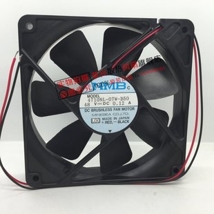 B50 B56 B46 NMB 48V 07W 12025 0.12A变频器风扇12CM 4710NL