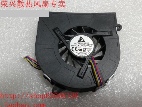 原装Delta台达 风扇型号：KDB05105HB-9K61/KDB05105HB-7B40 DC5V 0.40A 4线笔记本风扇