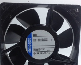 原装西德12025 TYP 9906 /L 115V 14W/12W 交流风机