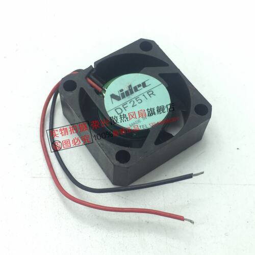 原装 DF251R-12MA 02 DC12V NIDEC 2.5厘米 2线 2510 硬盘小风扇