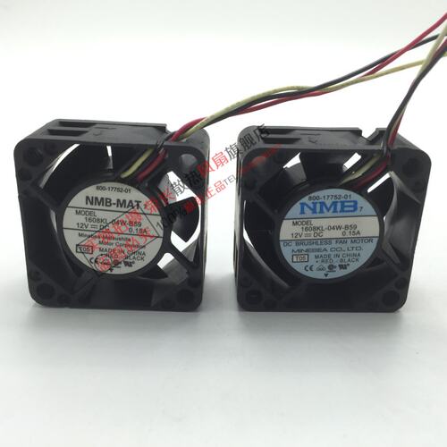 思科Cisco 2811 fan1/2路由器风扇全新NMB-MAT4020 12V 0.15A风扇