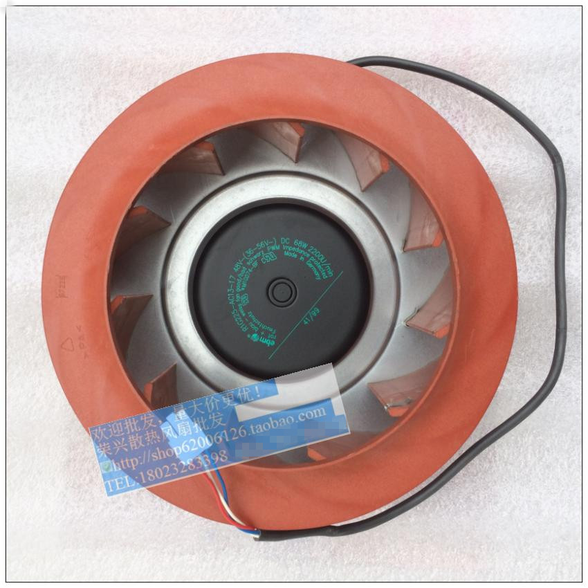 原装德国 R1G225-AC13-17 48V-(36-56V) 68W 离心涡轮盘式风机