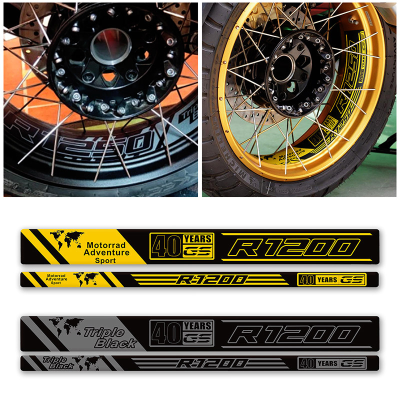 R1250GS/ADV40周年钢圈贴辐条轮