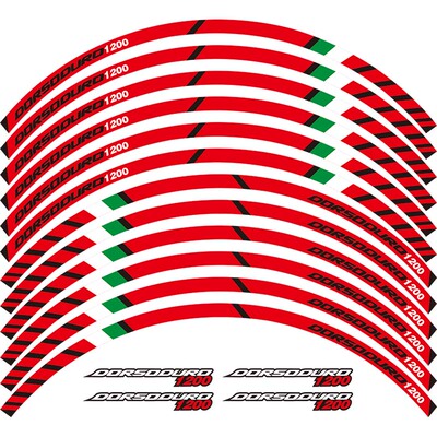 摩托车车轮贴纸 反光轮圈贴钢圈贴 适用于Aprilia DORSODURO