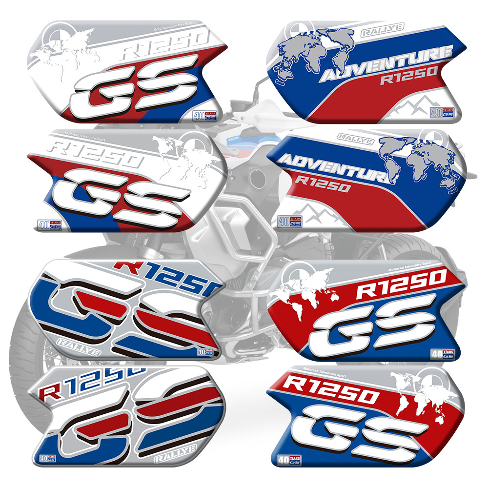 R1250GS/ADV油箱贴纸油箱侧贴花