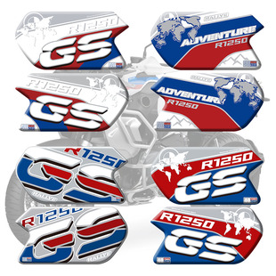 适用于宝马R1250GS/ADV 改装40周年油箱贴油箱侧贴鸟嘴进气口贴花