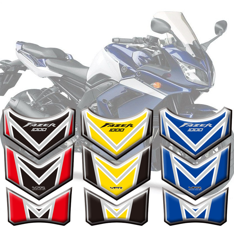 适用于Yamaha Fazer 1000 FZS 01-05 摩托车贴膜油箱保护贴鱼骨贴