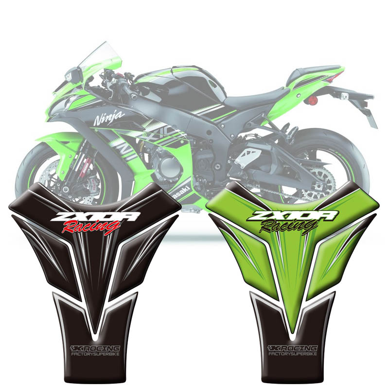 适用于川崎 ZX10R 2010-2015年 改装3M油箱贴纸保护贴膜鱼骨贴花