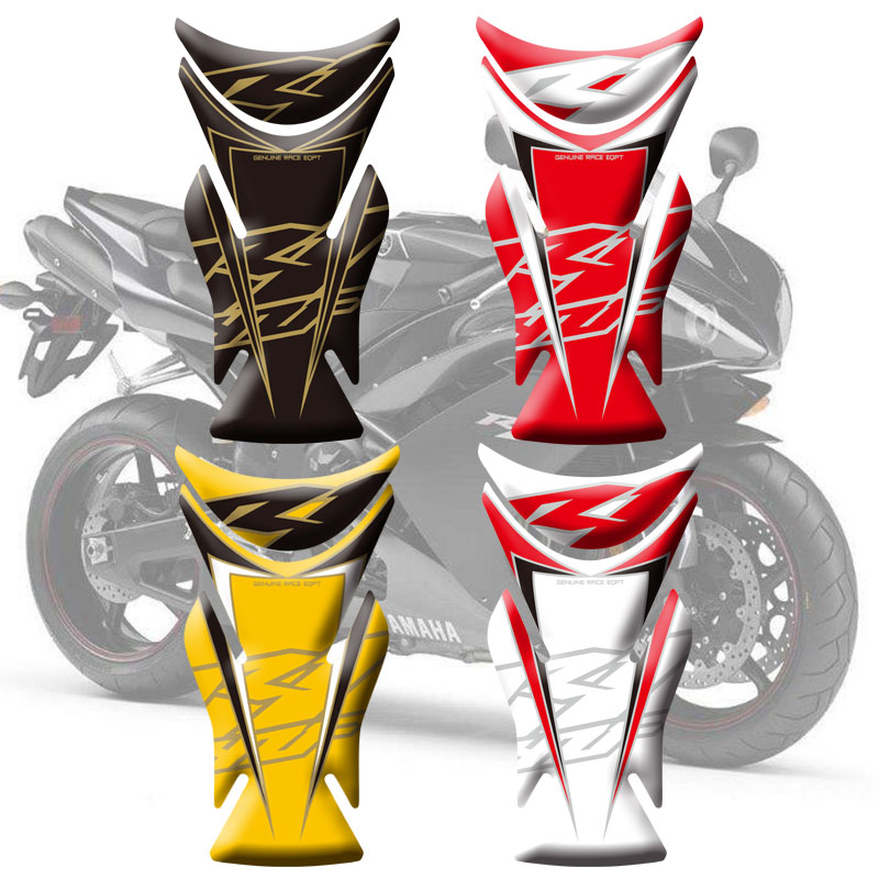 适用于雅马哈Yamaha R1 2007 2008 摩托车鱼骨贴跑车滴胶油箱贴纸