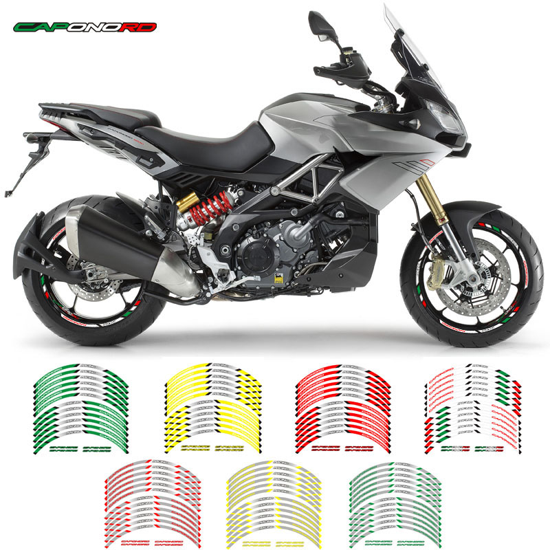 摩托车轮毂贴17寸轮圈贴阿普利亚Aprilia CAPONORD钢圈贴轮圈贴