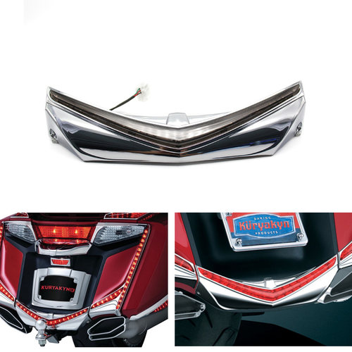 适用于本田GL1800 GoldWing和F6B 后挡泥板尖端 装饰灯 后车箱灯
