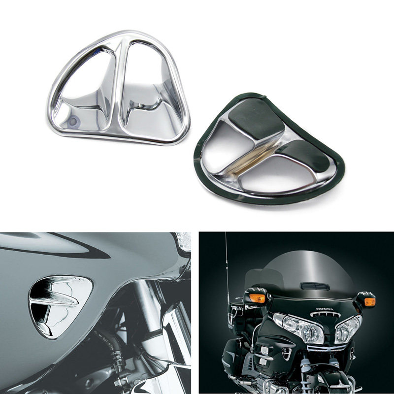 适用于本田Goldwing GL1800 2001-2010摩托车进气口装饰件 电镀件