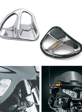 适用于本田Goldwing GL1800 2001-2010摩托车进气口装饰件 电镀件