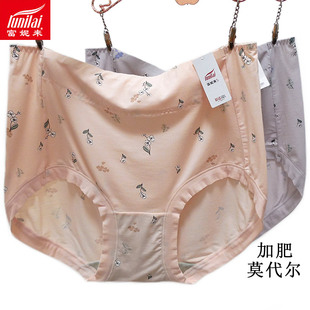 2条 富妮来大码女中高腰莫代尔抑菌5063包臀柔软5062加肥加大4326