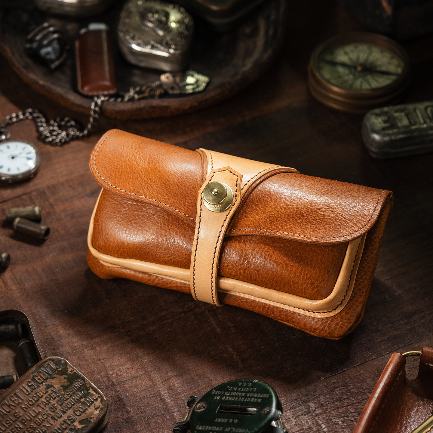 大汉原创Menta魔鬼鱼双斗收纳包