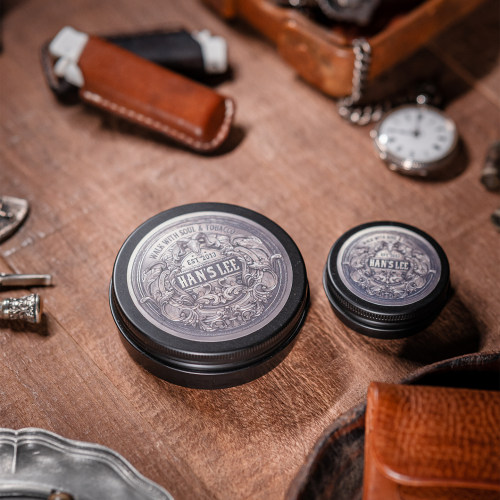 大汉烟斗原创复古便携储存铝盒