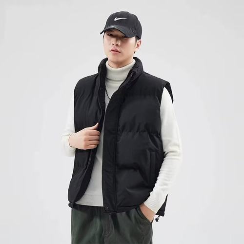 秋冬季棉服马甲外套男士