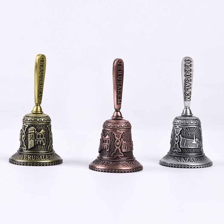 复古风耶路撒冷旅游定制手摇铃铛