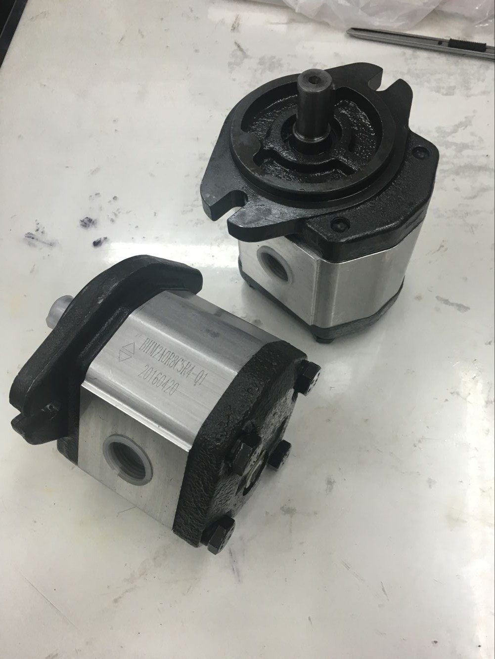 液压双向齿轮泵 cb2a-f14 齿轮马达 高压油马达 高转速液压马达