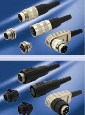 AMPHENOL连接器 C091B-8芯卡扣 美国pace焊台专用插头插座