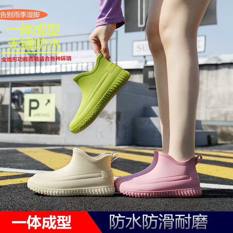 女装靴耐磨晴雨鞋女春夏季