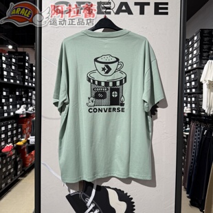 Converse/匡威 男士舒适圆领LOGO印花休闲短袖T恤  10027255