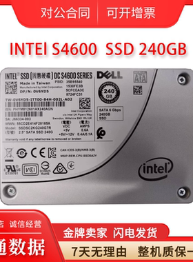 Intel/英特尔 S4600 480GB SATA企业级固态硬盘