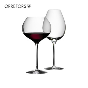 Orrefors进口手工水晶玻璃杯DIFFERENCE红酒烈酒香槟杯高脚杯家用