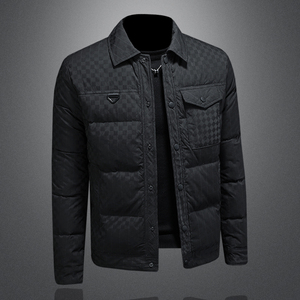 冬季新款翻领休闲羽绒服QT212-7733-P310 镂空图图片