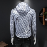 2024秋季热销连帽休闲夹克货号7660-P175假模图，男装夹克，钱塘2010-1