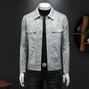 2025新款男皮衣秋冬机车服外套 QT212-货号9020-P150 假模图，男装皮衣，钱塘2010-1