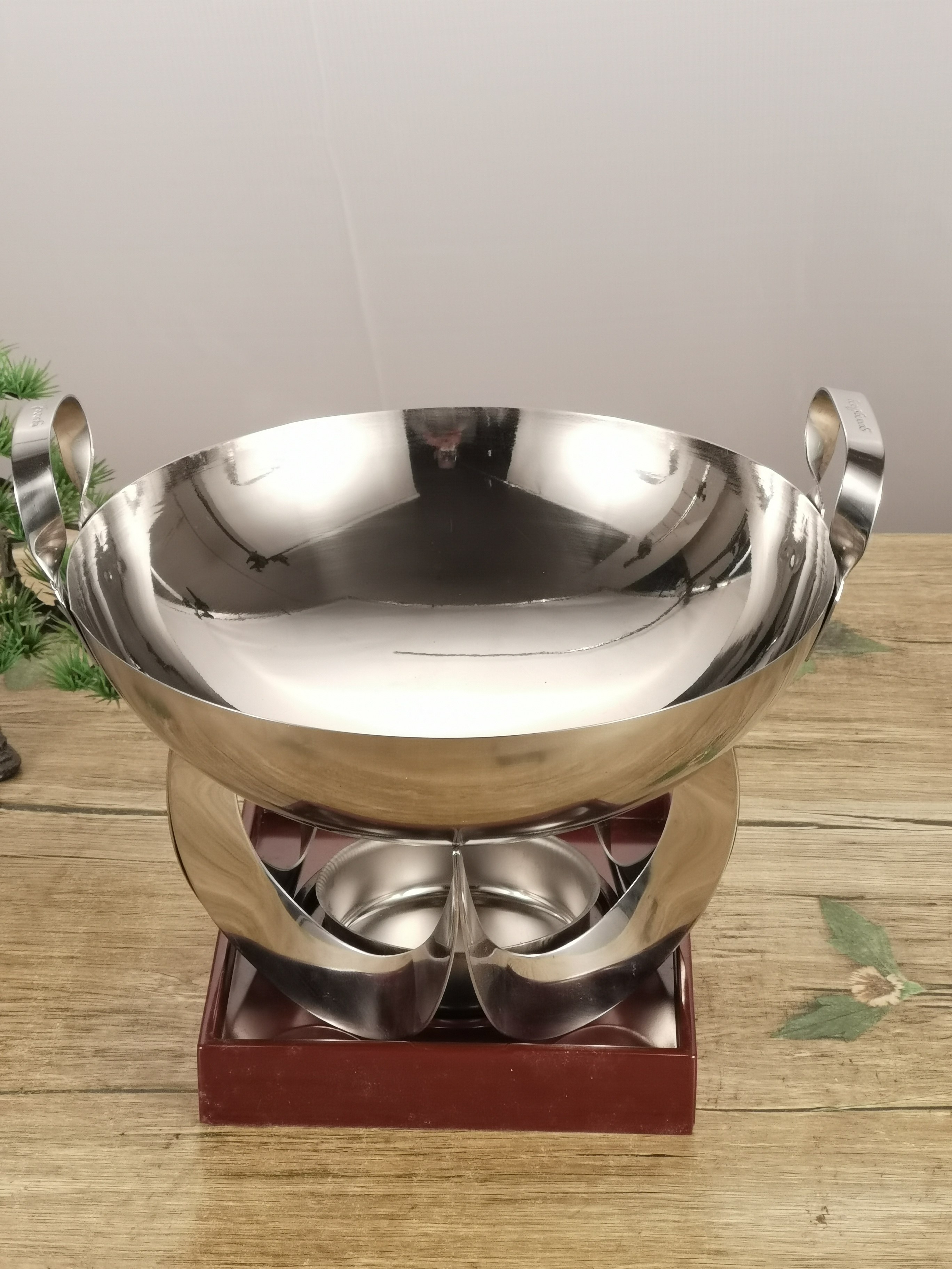 不锈钢固体酒精炉小火锅干锅锅家用酒吧鼎商用干锅炉干锅锅锅仔