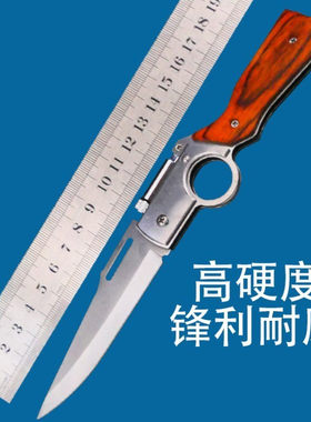 户外刀防身刀ak47折叠刀冷兵器锋利折刀高硬度军工小刀野外生存刀