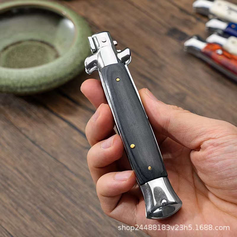 游戏周边小剑合金折叠刀模型安全户外侧水果跳折刀道具摆件玩具