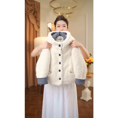 女孩时髦休闲网红棉服外套