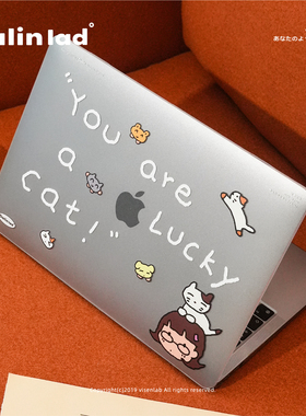 大林DALINLAD原创【lucky cat】系列2026新款M4/M5笔记本壳macbook电脑保护壳全包壳磨砂轻薄13寸air/pro
