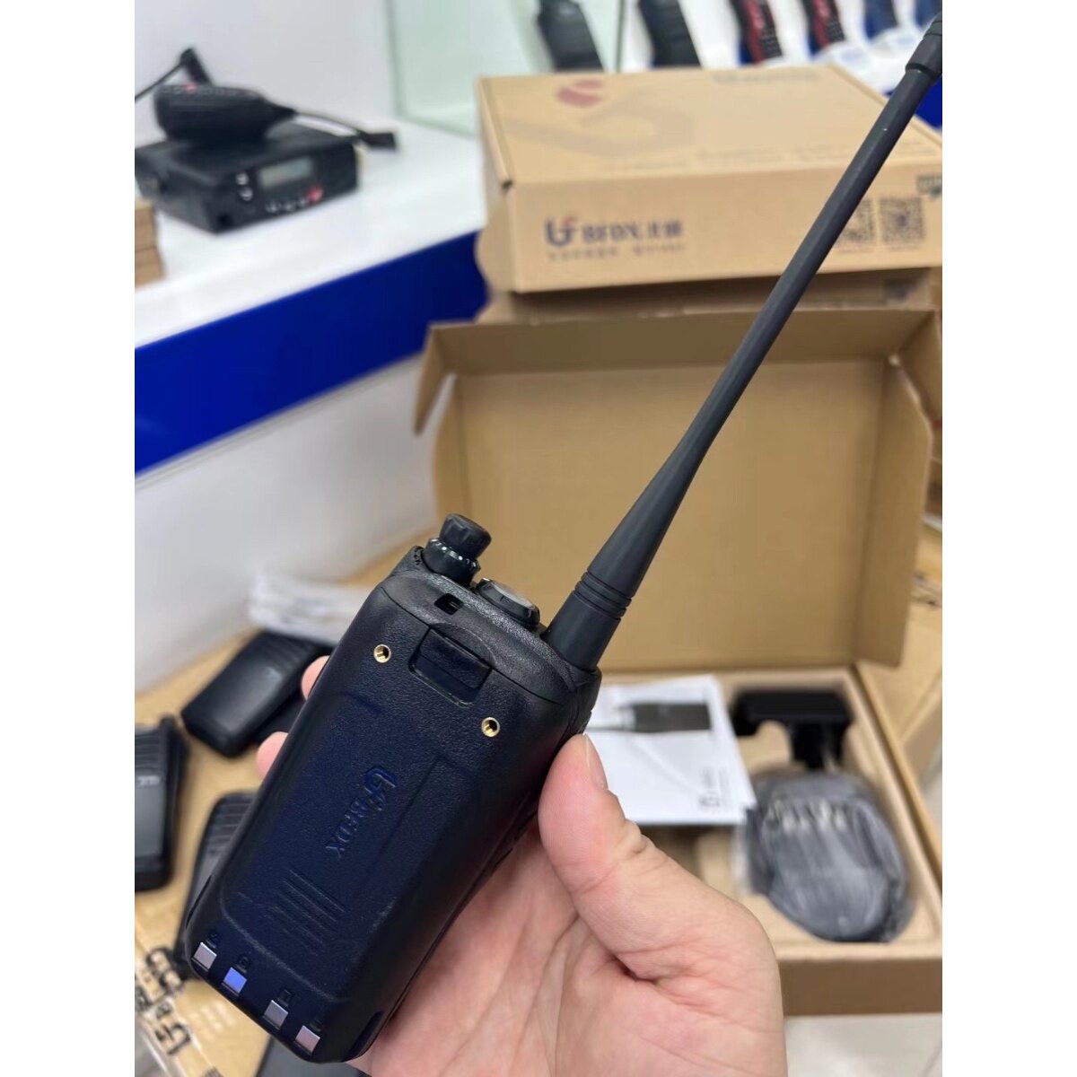 bfdx北峰对讲机BF-868大功率户外酒店无线工地车手持对讲机手台