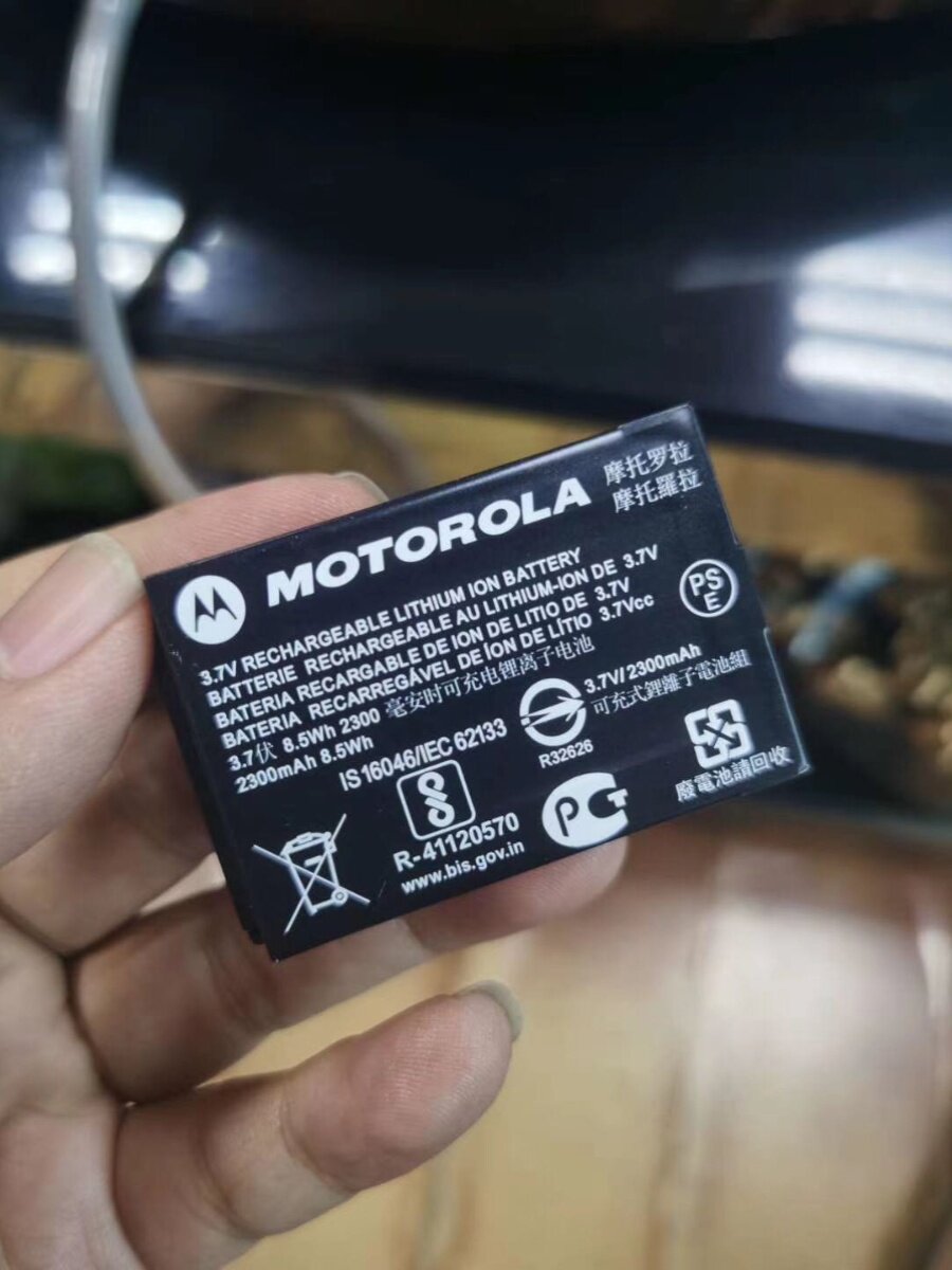 SL1M适配专用摩托对讲机电池SL2M