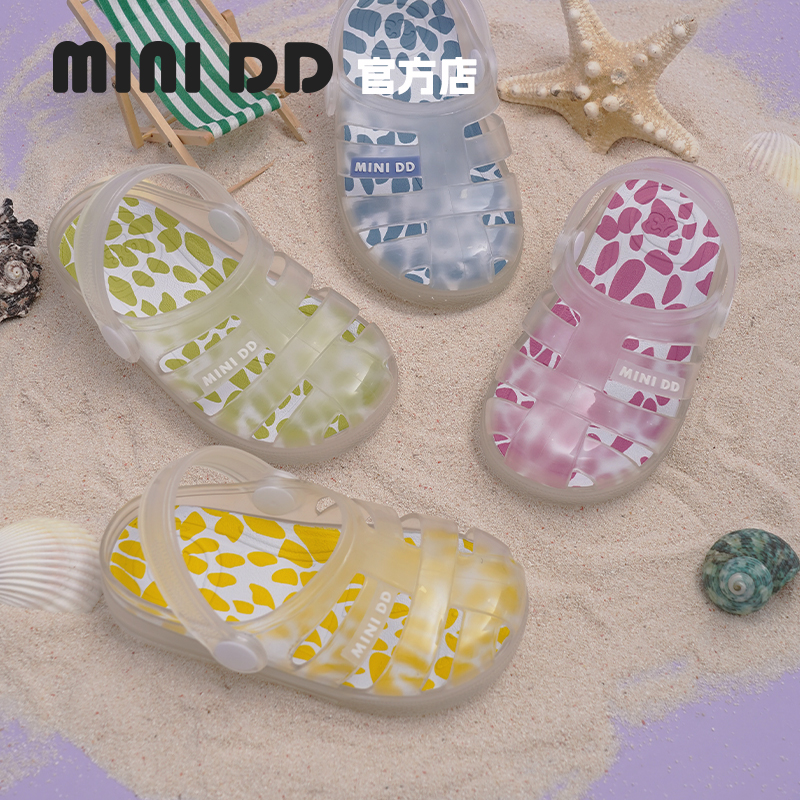 MINIDD儿童防水罗马鞋