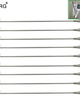 13G直径2.23mm银色弯头自行车辐条304不锈钢材质亮银色山地车辐条