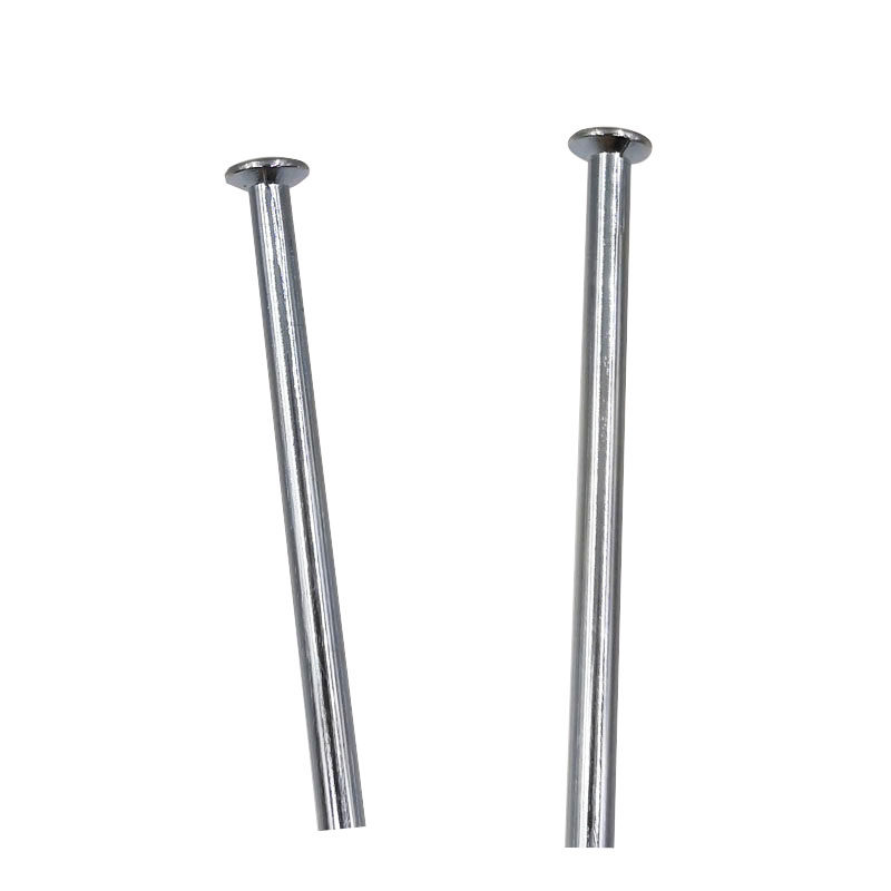 8号/8G直径4.0mm直头45#钢材质银色镀锌摩托车车轮辐条车条钢丝