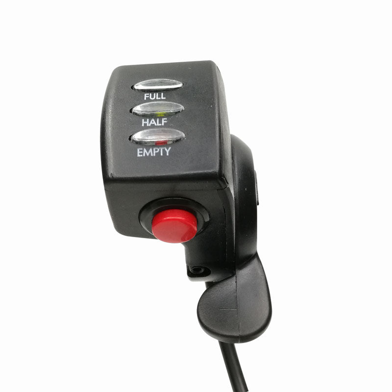 五星15X-DX带电量显示电动自行车转把电动车拇指调速把 Throttle