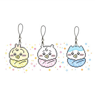 法国DMC十字绣套件手工双面绣挂件钥匙扣Chiikawa 吉伊小八乌萨奇